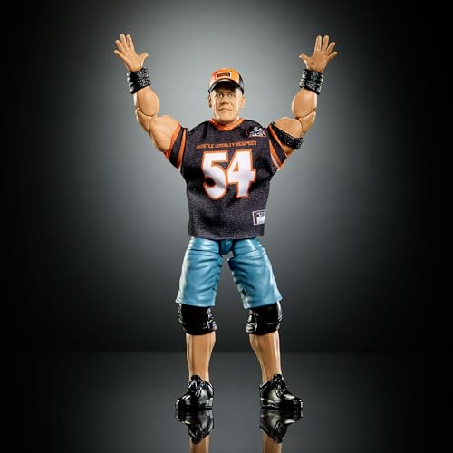 Mattel WWE Elite Collection Action Figure & Accessories, Premium Live Event John Cena Set, Wrestlemania with Sam Roberts Build-A-Figure Parts by Mattel - Image 2