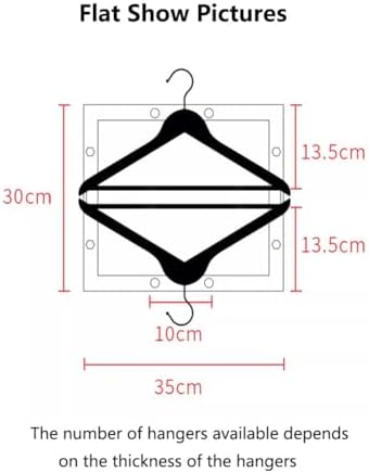 Metal Coat Hanger Stacker on Wheels - Portable Closet & Laundry, Space-Saving Clothing STO Solut for Neat Home, & Slish Hanger Rack image 5