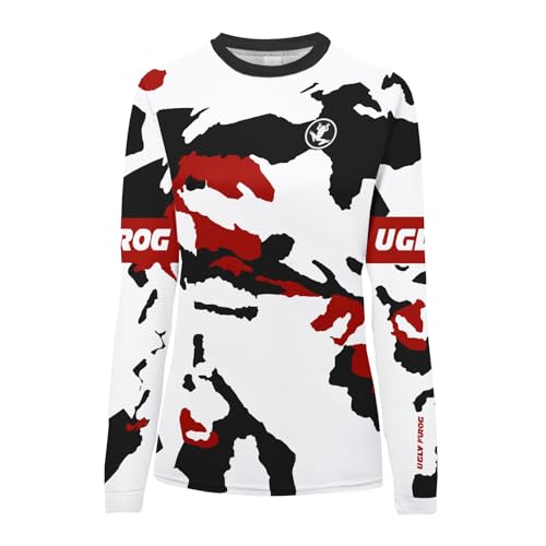 UGLY FROG 2025 Women Long Sleeve Mountain Bike,Shirts,Mexico,Racing, Off-Road,Motocross Jersey, Quick Dry&Moisture-Wicking