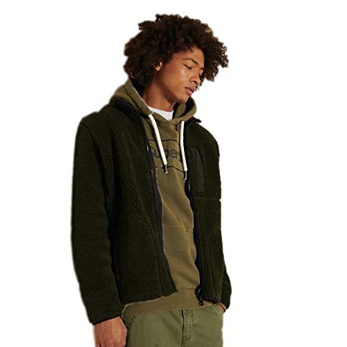 Superdry Sherpa Workwear Jacket Giacca Uomo, Verde...