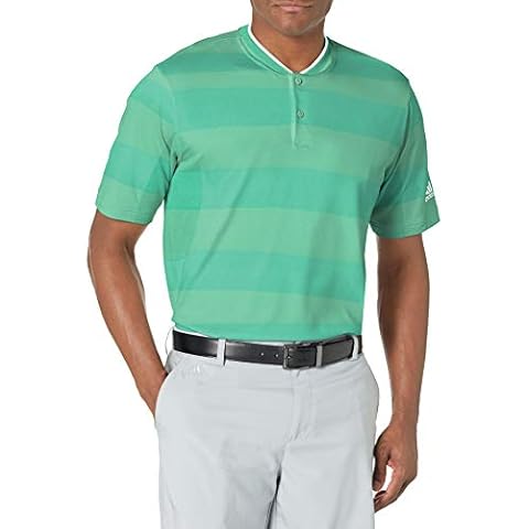 Camisa de polo adidas Primeknit Golf para hombre, Mint, Small Cover