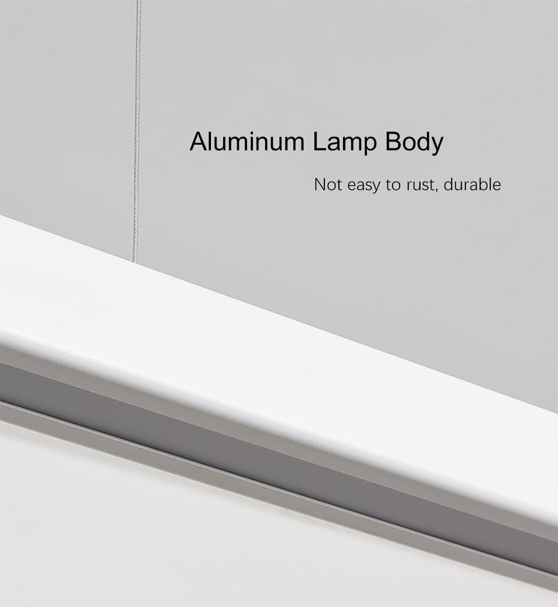Lampada a sospensione a LED dimmerabile con telecomando Altezza regolabile Lampadario per sala da pranzo Design lineare creativo per tavolo da pranzo con isola della cucina Caffè e soggiorno