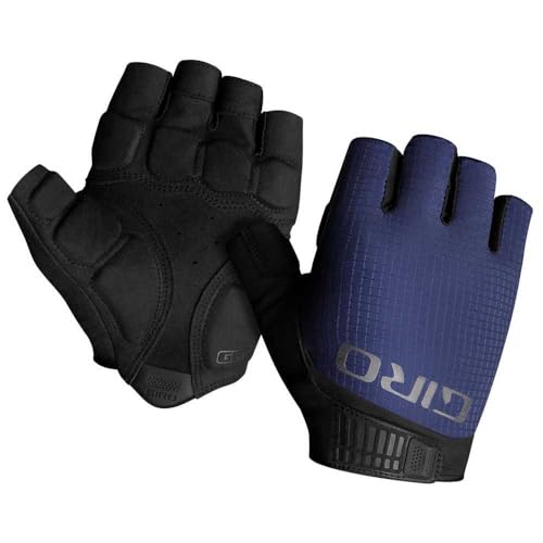 Giro Bravo Gel II - Guantes Cortos para Bicicleta, Talla M (8), Color Azul