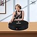 32cm Rotating Platform, 88-300lbs Capacity Motorized Electric Turntable, Heavy Duty Motorized Rotating Base, Large Motorized Rotating Display Stand,Photography Turntable (12.6inch/Black/300Lbs Load)