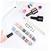 Outanaya 20pcs Nail Art Point Drill Pen Diy Rhinestone Applicator Wax Pencil for Beautiful Manicure Easy to Use for All Skill Levels Great for Family and Friends