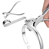 TUNQISM 2Pcs Bracelet Bending Bar for Shaping Metal Durable Jewelry Making Supplies for Crafting and Shaping Convenient and Fast Bracelet Helper for Smooth Curves and Creative Designs