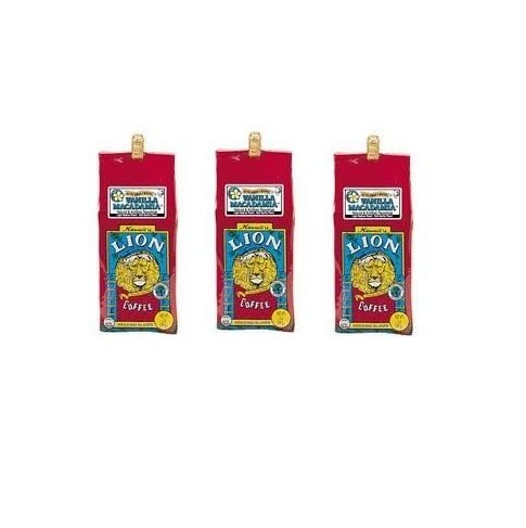 Lion Coffee Vanilla Macadamia 283gX3 bags