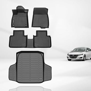 KELCSEECS Floor Mats for Honda Accord/Accord Hybrid 2018-2022