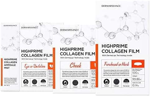 DERMARSSANCE Highprime Collagen Film & Mist Kit - Full Set for 5 Sessions