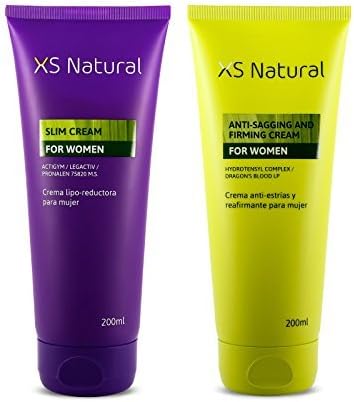 XS Natural Lady's lipo-reducing cream + XS Natural Anti-Stretch Marks and Firming Cream