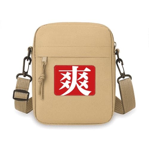 Sac à bandoulière chinois imprimé personnage mystique pour smartphone et cartes