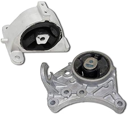 K1141 Compatible with Fits 2001-2007 Dodge Caravan/Grand Caravan 3.3L 3.8L 2WD Transmission Mount Set 2pcs : A2925 A2927