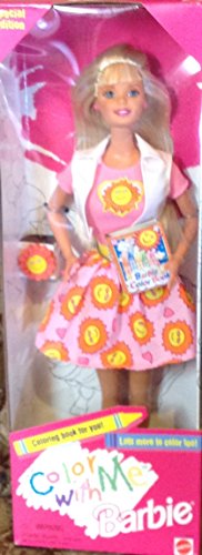 Mattel 1997 Color With Me Barbie
