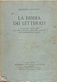  La Bibbia dei letterati