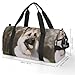Gym Bag for Men Women Travel Duffle Bag Lightweight Weekender Duffel Bag German Shepherd Dog Carry on Bag