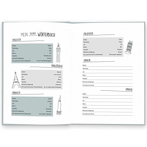 Foto von CUPCAKES & KISSES® Reisetagebuch zum Ausfüllen I für alle Länder I mit spannenden Aufgaben I Hardcover