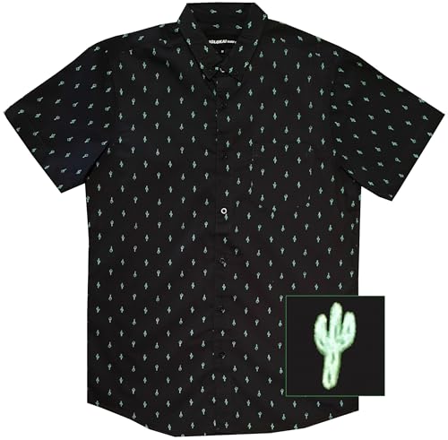 Molokai Fun Novelty Shirts (Cactus (Dark Grey), Medium)