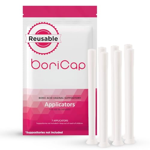 BoriCap 7 Applicators for Boric Acid Vaginal Suppository