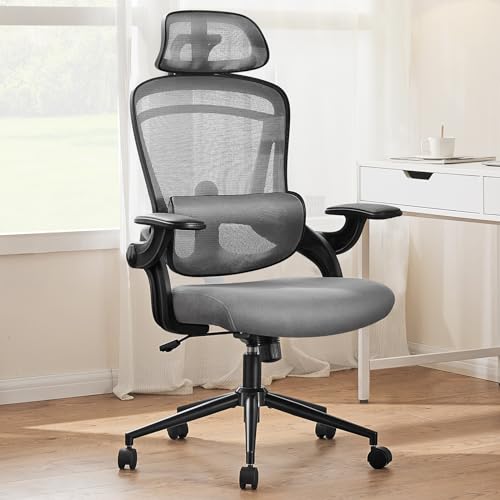 Sweetcrispy Mesh Office Chair with Lumbar Support