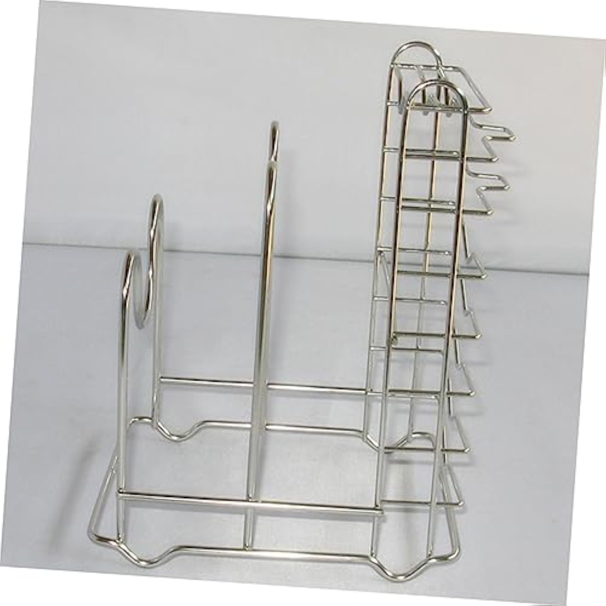 Stainless Steel Cutting Board Rack Organizer for Kitchen Counter