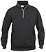 Produktbild noTrash2003 Sweatshirt Half Zip by Clique in 14 Farben und 7 Größen (5XL, Schwarz)