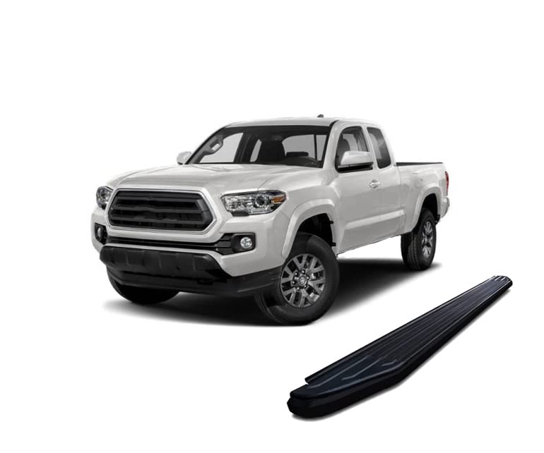 Estribos Black Horse Off Road para Toyota Tacoma 2005-2023 miniatura 2