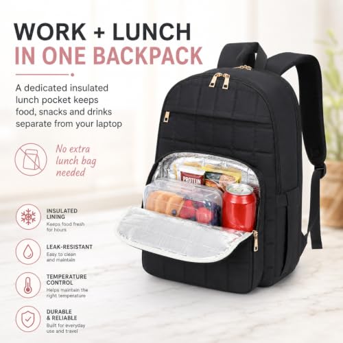 Mochila para portátil CAMTOP 15.6 pulgadas negra miniatura 4