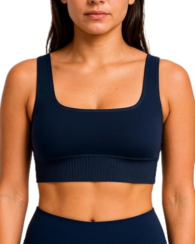 Top Fitness Sem Costura DelRio (BR, Alfa, G, Regular, Azul)