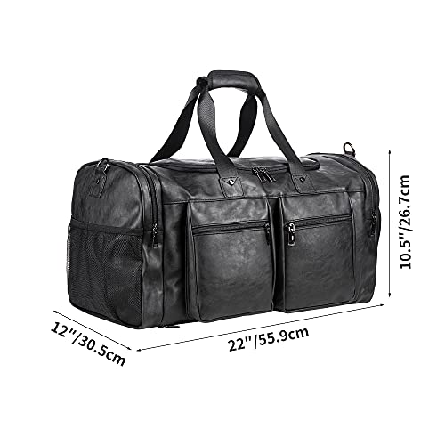 Travel Bag with Shoe Pouch and Strap