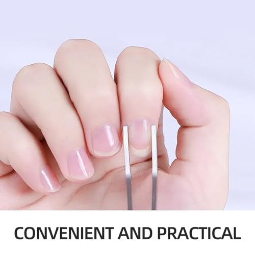 Set de 2 pinzas para moldear uñas en acero inoxidable miniatura 3
