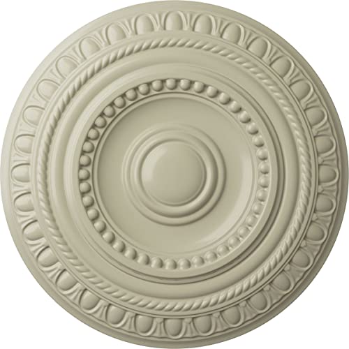 Ekena Millwork CM15ARCYF 15-3/4" x 1-3/8" Artis Ceiling Medallion, Clear Yellow