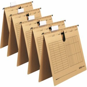 Preisvergleich Produktbild Herlitz 5 x Hängehefter 230g / qm Natron VE=5 Stück
