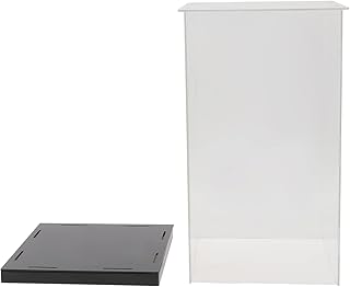 Cabilock 1pc Box Storage Box Glass Containers Doll Terrarium Baseball Display Case Model Display Case Display Stand Crafts Acrylic -