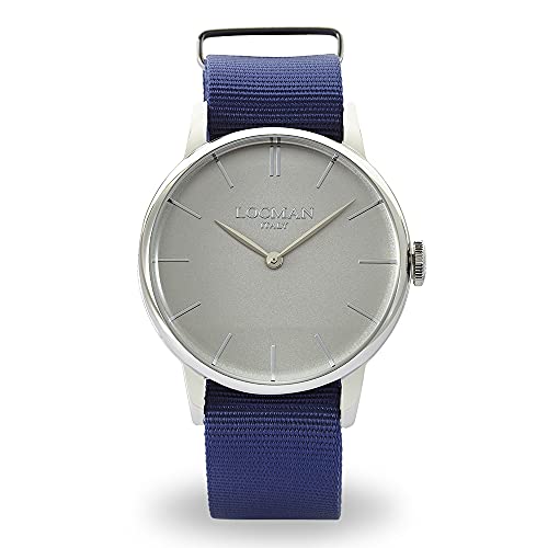 Locman Orologio Uomo 1960 In Acciaio Blu