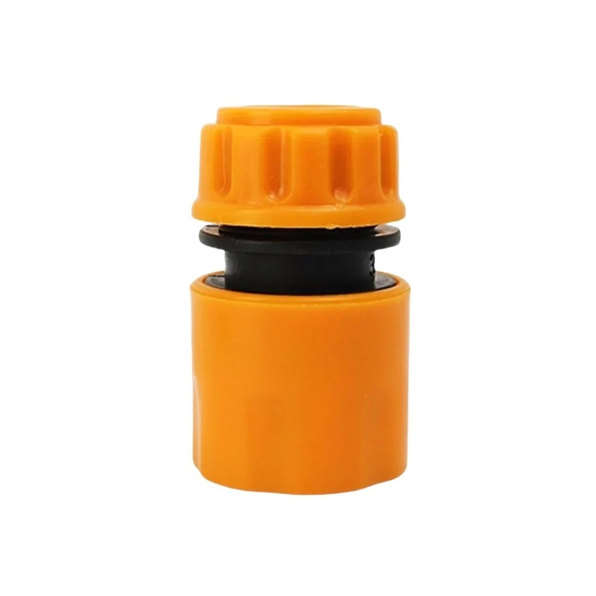 Generisch 10/1PCS Garten Schlauch Adapter Quick Extender Tap Koppler Bewässerung Rohr Bewässerung Armaturen(Yellow,10pcs)