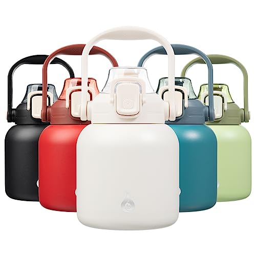 BJPKPK Insulated Water Bottles with Straw, 27 oz Cute Water Bottles with Handle, BPA Free ... BJPKPK Insulated Water Bottles with Straw, 27 oz Cute Water Bottles with Handle, BPA Free ...