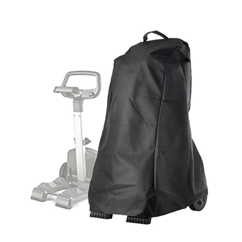 Aurragiy Robotic Pool Cleaner Cover Caddy Cover Outdoor Waterproof Caddy Cover 420D Black Oxford Cloth Pool Vacuum Cleaner Cover For Most Robotic Pool Cleaner #TOP22