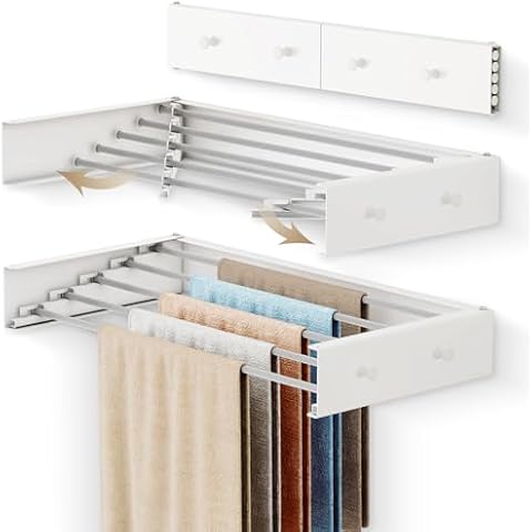 LIENAHU Wall-Mounted Drying Rack Cover