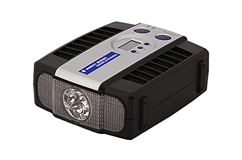 Image of Digital Air Inflator for Cars with inbuilt Pressure gauge and Emergency light - Quick, Easy and Portable