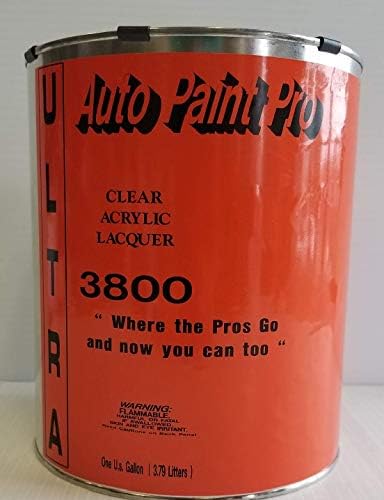 Acrylic Lacquer Clear 3800 Automotive Restoration auto car Paint