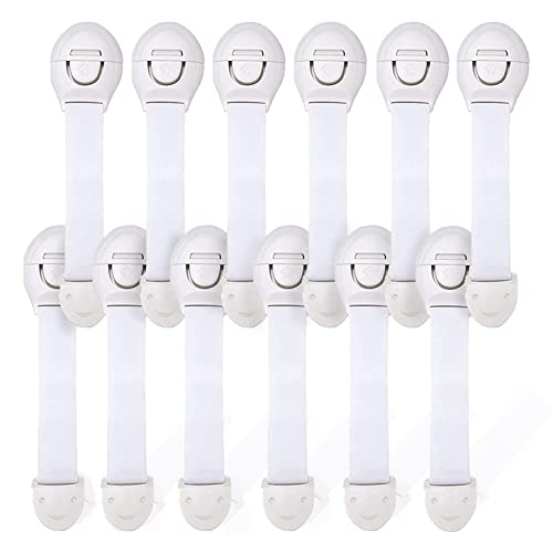 OnlyBP® Cerraduras de Seguridad para Niños - 12 uds Cierre Seguridad Cajones Bebé - Kit Seguridad Bebé y Seguridad Puertas, Cajones, Armarios y Ventanas Niños Cover
