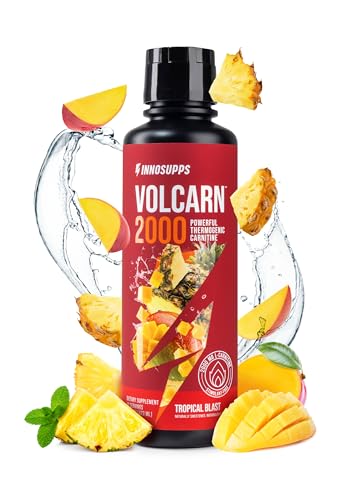 Volcarn 2000 L-Carnitine Liquid – Energy & Focus (Tropical Blast)