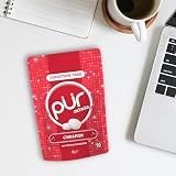 PUR Mints | Miętówki bez aspartamu | Słodzone ksylitolem | Bez cukru, wegańskie, bezglutenowe | Naturalny smak Cynamon | 65 szt. (3-pak)