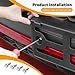 Hoolcar Front License Plate Frame Car License Plate Mounting Bracket Holder Compatible with Ford Mustang 2024-2025, Black