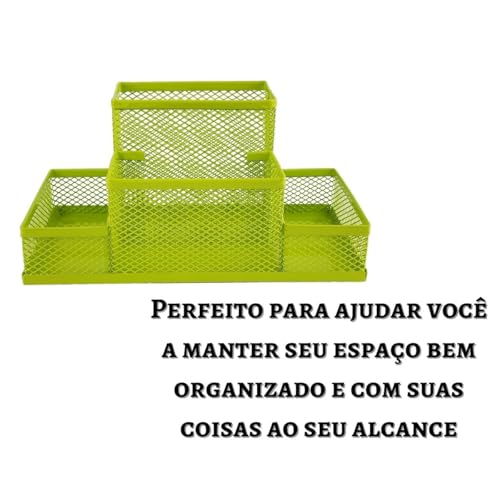 Porta Caneta Porta Treco Porta Lapis Organizador de Mesa Escritório - Markys Store -