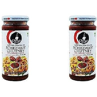 Pack Of 2 - Chings Secret Schezwan Chutney - 8.8 Oz