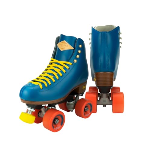 Riedell Crew Roller Skates for Women and Men, Ocean - 6