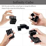 Yeefunjoy 3Pcs Anti-Stress Würfel Spielzeug, Infinity Cube, Fidget Pad Controller, Dekompression Spielzeug, Tötungs Zeit Zappeln Spielwaren für Kinder und Erwachsene Stressaubbau bei Nervösität