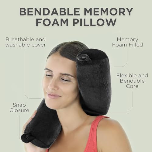 Image of Memory Foam Pillow (Twist Memory Foam Travel Pillow)