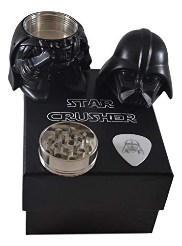 Star Wars - Darth Vader 3 Piece Magnetic Grinder - Used for Herbs